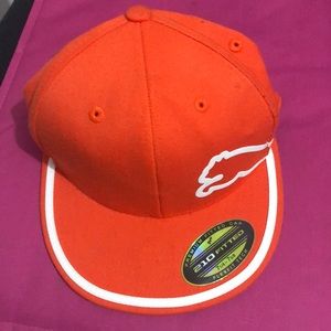 Orange Puma Hat